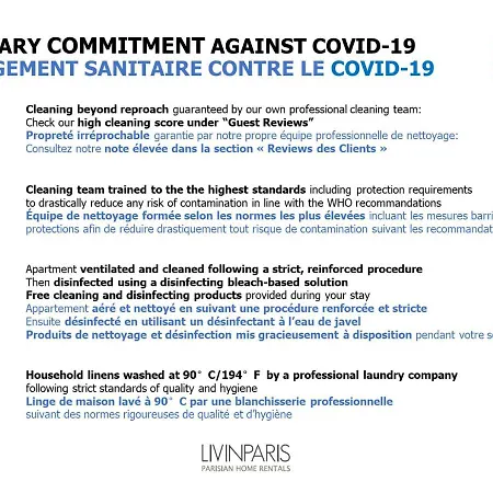 Livinparis - Luxury Ac 3 Bedrooms Opera Ii Apartment *